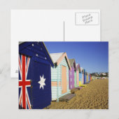 Bathing Boxes, Middle Brighton Beach, Port Briefkaart (Voorkant / Achterkant)