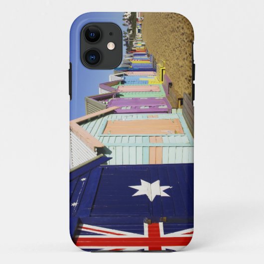 Bathing Boxes, Middle Brighton Beach, Port Case-Mate iPhone Case (Achterkant)