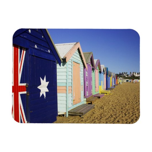 Bathing Boxes, Middle Brighton Beach, Port Magneet (Horizontaal)