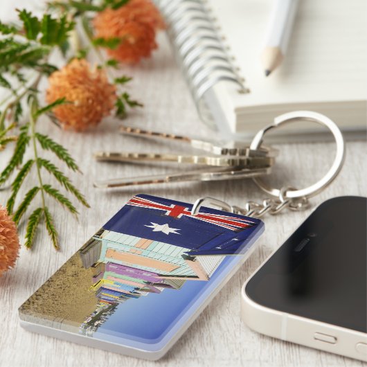 Bathing Boxes, Middle Brighton Beach, Port Sleutelhanger (Voorkant Rechts)