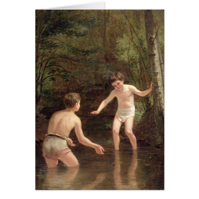 Bathing Boys, 1873 (Voorkant)