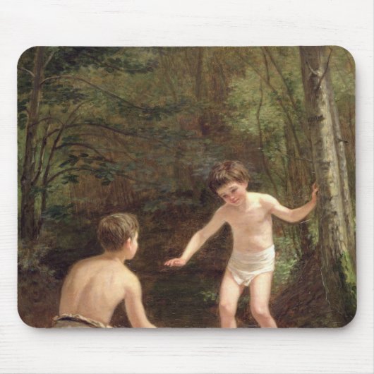 Bathing Boys, 1873 Muismat (Voorkant)