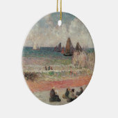 Bathing Dieppe van Paul Gauguin,  fijne kunst Keramisch Ornament (Rechts)