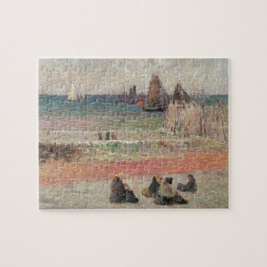 Bathing Dieppe van Paul Gauguin,  fijne kunst Legpuzzel (Horizontaal)