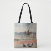 Bathing Dieppe van Paul Gauguin,  fijne kunst Tote Bag (Voorkant)