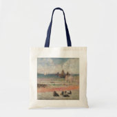Bathing Dieppe van Paul Gauguin,  fijne kunst Tote Bag (Voorkant)