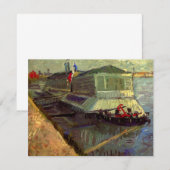 Bathing Float op Seine Asniere door Vincent van Go (Voorkant / Achterkant)