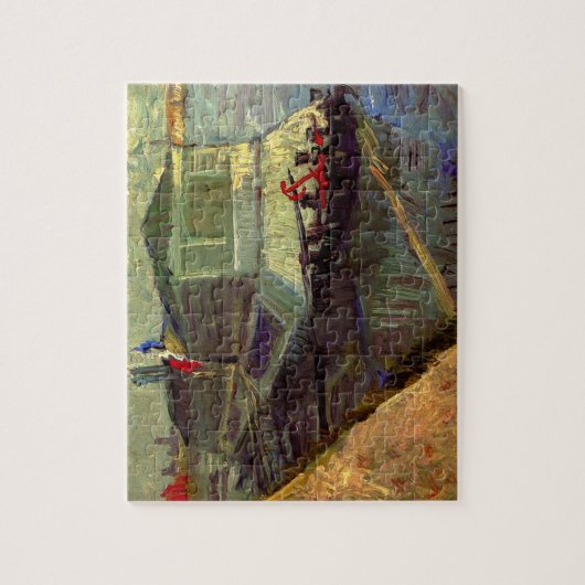 Bathing Float op Seine Asniere door Vincent van Go Legpuzzel (Verticaal)