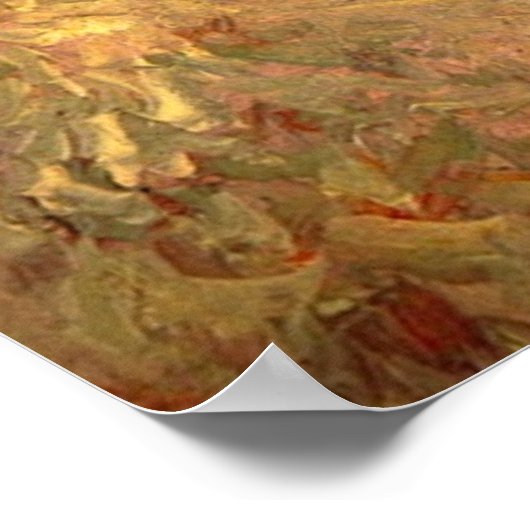 Bathing Float op Seine Asniere door Vincent van Go Poster (Hoek)