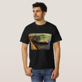 Bathing Float op Seine Asniere door Vincent van Go T-shirt (Voorkant volledig)