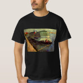 Bathing Float op Seine Asniere door Vincent van Go T-shirt (Voorkant)