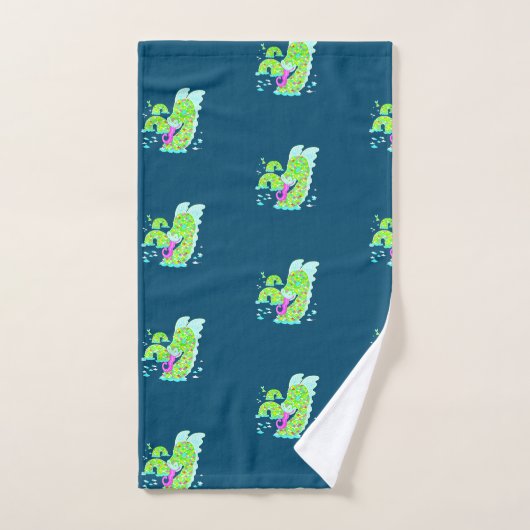 Bathing Nessie Bad Handdoek (Handdoek)