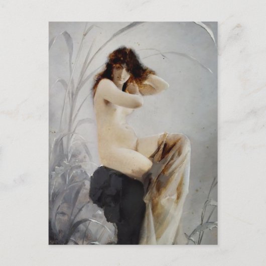 Bathing Nymph - Falero Briefkaart (Voorkant)