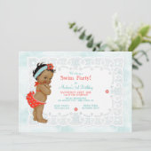 Bathing Suit Lace Kaart (Staand voorkant)