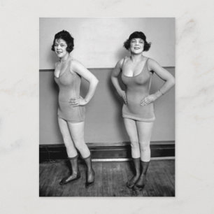 Bathing Suit Models Briefkaart