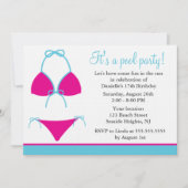 Bathing Suit Party Invitations Kaart (Voorkant)
