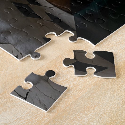 Bathing Woman in Art Deco Bathroom Legpuzzel (Zijkant)