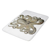 Bathmat Black Silver Grey Octopus Gold Badmat (Gekanteld)