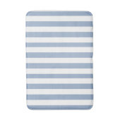 Bathmat Blue & White Stripe Badmat (Voorkant Verticaal)