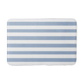 Bathmat Blue & White Stripe Badmat (Voorkant)