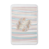 Bathmat"Boho Chic Quill Bathmat – Artistieke Bohem Badmat (Voorkant Verticaal)