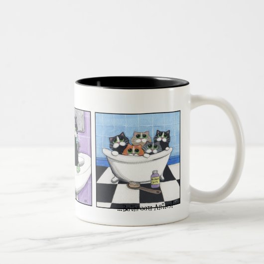 Bathroom Antics #1 Mok (Rechts)