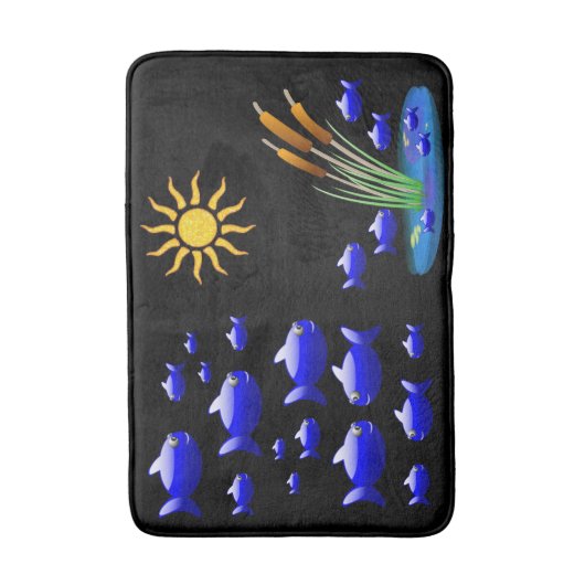 Bathroom Bathmat Badmat (Voorkant Verticaal)
