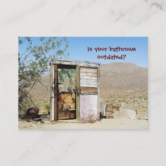 Bathroom Bouw  Visitekaartjes (Voorkant)