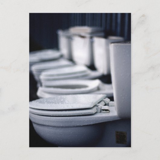 Bathroom Break! Briefkaart (Voorkant)