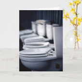 Bathroom Break! Kaart (Gele Bloem)