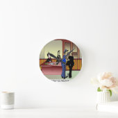 Bathroom Cartoon 8936 Ronde Klok (Huis)