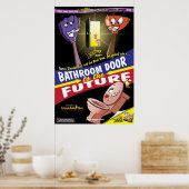 Bathroom deur naar het toekomstige Poster (Keuken)