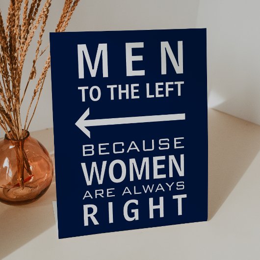 Bathroom Direction Sign Funny Toilet Tabletop Sign Reclamebord Met Voetstuk