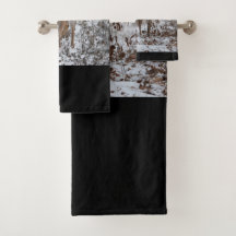 Bathroom doek set 3 stuks-Wildlife-Deer