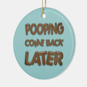 Bathroom door Hanger Keramisch Ornament (Links)