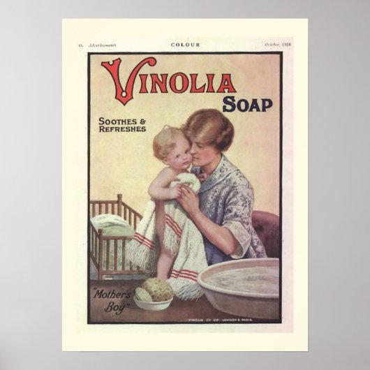 Bathroom en Nursery Poster (Voorkant)