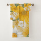 Bathroom Flower Feeling Bad Handdoek (Insitu)