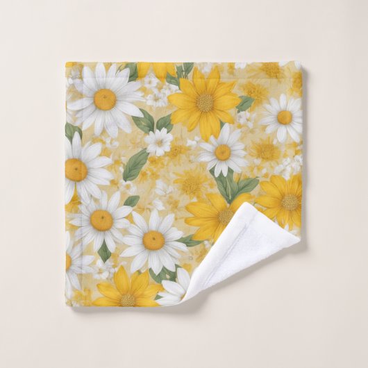 Bathroom Flower Feeling Bad Handdoek (Wasdoekje)