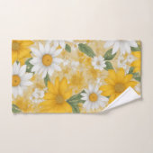 Bathroom Flower Feeling Bad Handdoek (Handdoek)