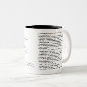 Bathroom Flyer-Mok Tweekleurige Koffiemok (Voorkant rechts)