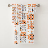 Bathroom, handdoeken, whisky's bad handdoek (Insitu)