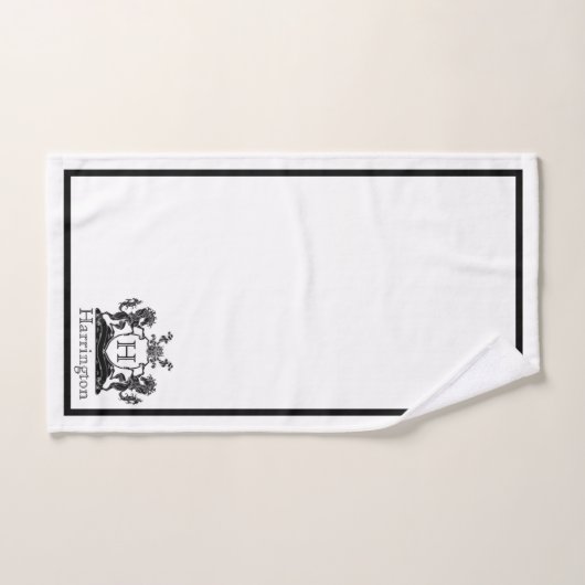 Bathroom-handdoekset van Royal Horse Crest Bad Handdoek (Handdoek)