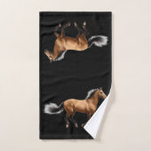 Bathroom-handdoekset voor bruine paarden bad handdoek (Handdoek)
