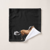 Bathroom-handdoekset voor bruine paarden bad handdoek (Wasdoekje)