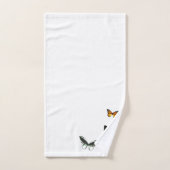 Bathroom-handdoekset voor vlinderpatroonpatroon bad handdoek (Handdoek)