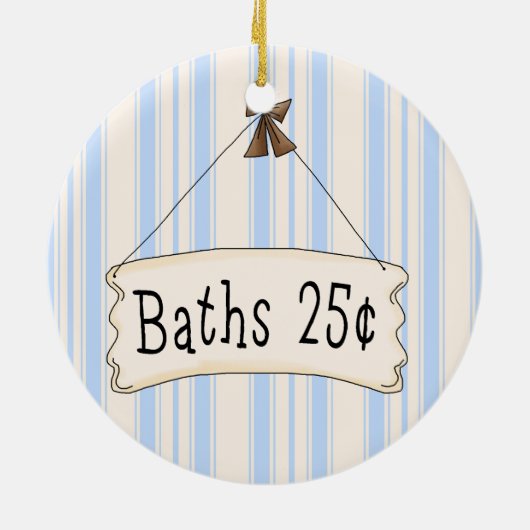 Bathroom Hanging Ornament (Achterkant)