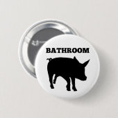 Bathroom Hog Button (Voorkant /achterkant)