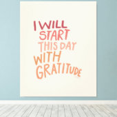 Bathroom Home Decor Inspirerend Quote Art Canvas Afdruk (Insitu (Houten vloer))