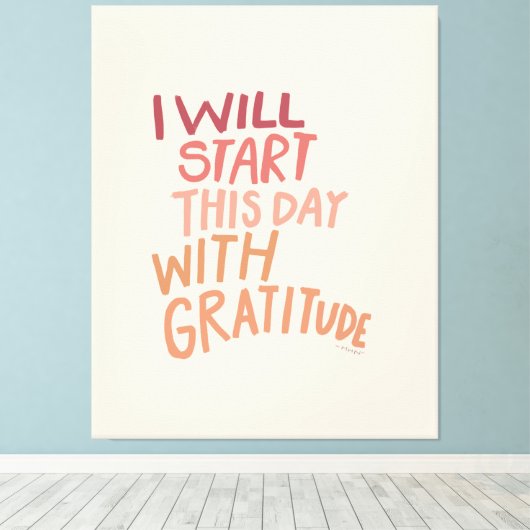 Bathroom Home Decor Inspirerend Quote Art Canvas Afdruk (Insitu (Houten vloer))