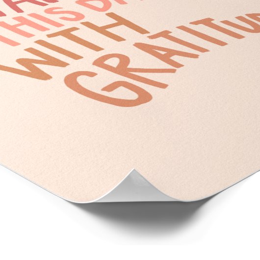 Bathroom Home Decor Inspirerend Quote Art Poster (Hoek)